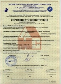 сертификат ПЦ 400 Д20