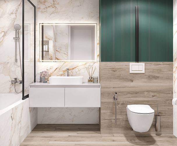 Calacatta Borgini Керамогранит 60х120 Структурный