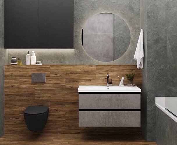 Pluto Grigio Керамогранит серый SG625920R 59,5х59,5 матовый